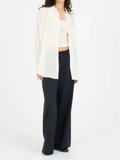 Seidenbluse 'Derris' Crème