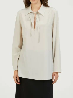 Seidenbluse 'Malon' Crème