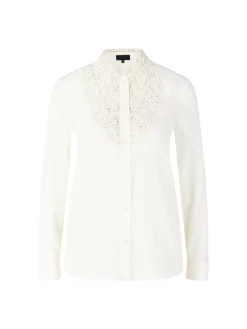 Seidenbluse 'Zola' Crème