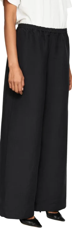 Seidenhose 'Bellana' Schwarz