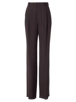 Seidenhose Braun