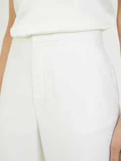 Seidenhose 'Chloé x Atelier Jolie' Eden White