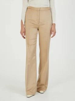 Seidenhose 'Vesta' Beige