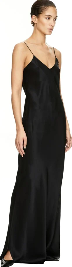 Seidenkleid 'Cami' Schwarz