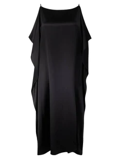 Seidenkleid 'Kylo' Schwarz