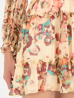 Seidenkleid 'Lya' Multi