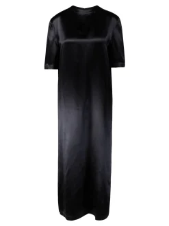 Seidenkleid 'Tuga' Schwarz