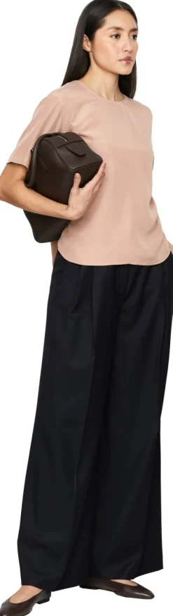 Seidenshirt 'Narcissa' Rosenholz