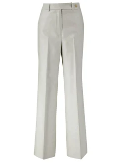 Seiden-Woll-Hose Grau