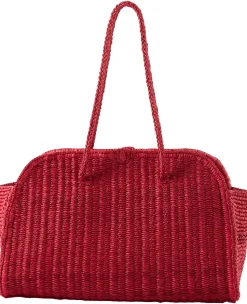 Shopper 'Le Turismo Raphia' Rot