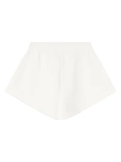 Shorts 'Mazus' mit Logo-Stickerei Cremé