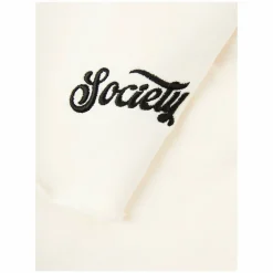 Shorts 'Mazus' mit Logo-Stickerei Cremé