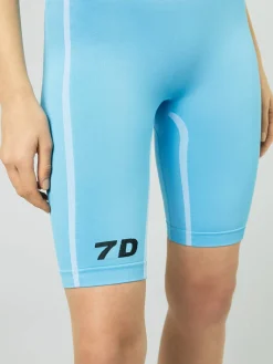 Shorts 'Palmer Seamless' Hellblau