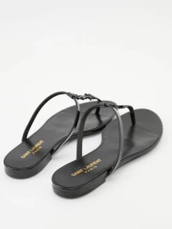Slide-Sandalen 'Cassandra' Schwarz