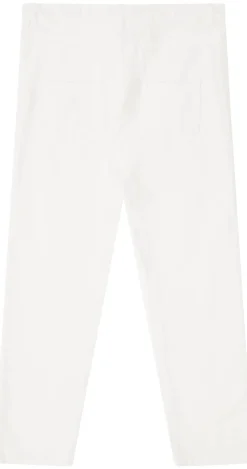 Slim-Fit Jeans 'Jeana' mit floralen Stickereien Weiß
