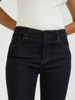 Slim-Fit Jeans 'Mari' Marineblau
