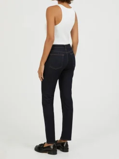 Slim-Fit Jeans 'Mari' Marineblau