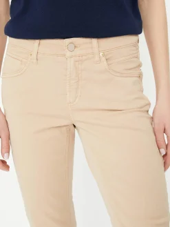 Slim-Fit-Jeans 'Piper Cropped' Beige