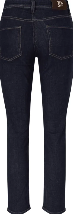 Slim-Fit-Jeans 'Piper Cropped' Dunkelblau