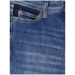 Slim-Fit-Jeans 'Piper Cropped' Mittelblau