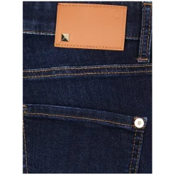 Slim-Fit Jeans 'Piper Long' Dunkelblau