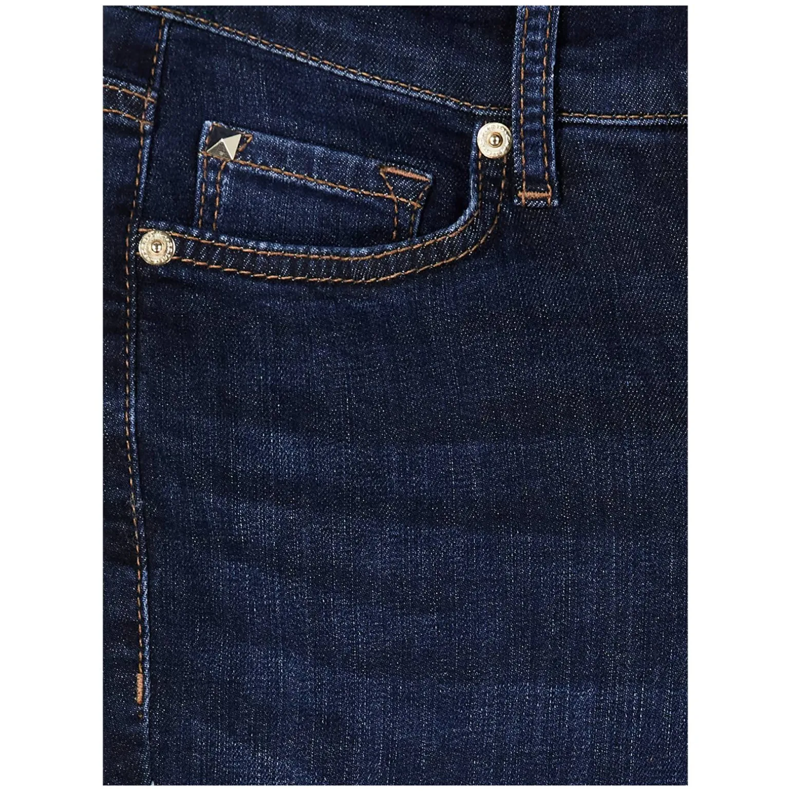 Slim-Fit Jeans 'Piper Long' Dunkelblau