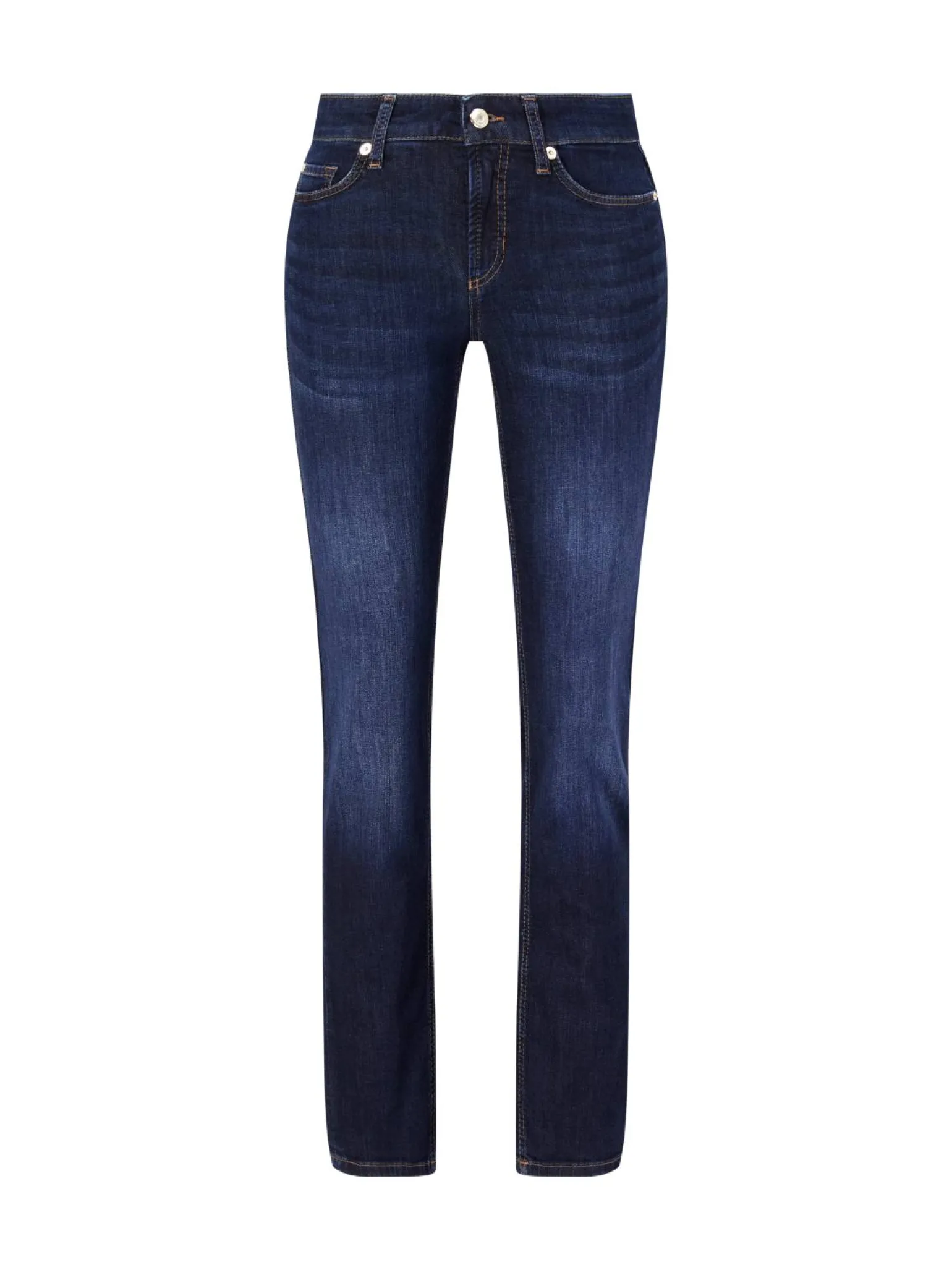 Slim-Fit Jeans 'Piper Long' Dunkelblau