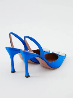 Slingback-Pumps 'Camelia' Blau