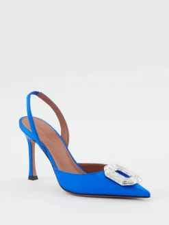 Slingback-Pumps 'Camelia' Blau