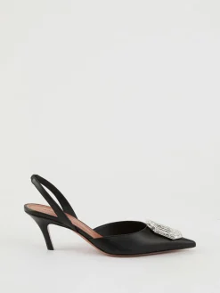 Slingback-Pumps 'Camelia' Schwarz
