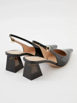 Slingback-Pumps 'Cosmic' Schwarz