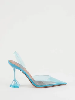 Slingback-Pumps 'Holli Glass' Blau