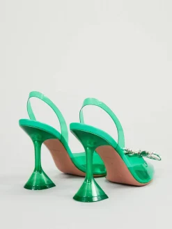 Slingback-Pumps 'Rosie Glass' Grün