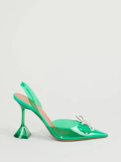 Slingback-Pumps 'Rosie Glass' Grün