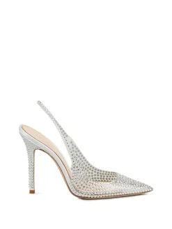 Slingback-Pumps 'Stella' Silber
