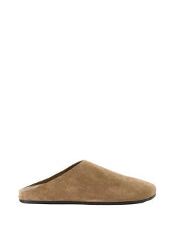 Slipper 'Hudson' aus Kalbsleder Beige