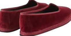 Slipper 'Modigliani' aus Samt Bordeaux Sipario