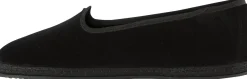 Slipper 'Modigliani' aus Samt Nero Tabarro