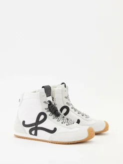 Sneaker 'Ballet Runner 2 High Top' Weiß/Schwarz