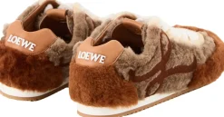 Sneaker 'Ballet Runner 2 Shearling' Tan Multitone