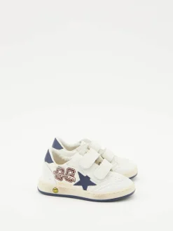 Sneaker 'Ballstar' Weiß/Marineblau