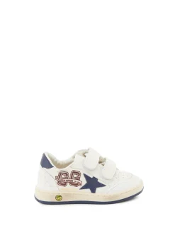 Sneaker 'Ballstar' Weiß/Marineblau