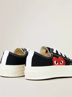 Sneaker 'Chuck Taylor Multi Heart 1970s OX' Schwarz/Rot