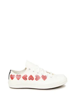 Sneaker 'Chuck Taylor Multi Heart 1970s OX' Weiß/Rot