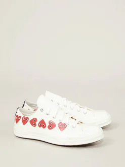 Sneaker 'Chuck Taylor Multi Heart 1970s OX' Weiß/Rot