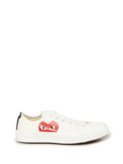 Sneaker 'Converse Chucks Low' Weiß/Rot