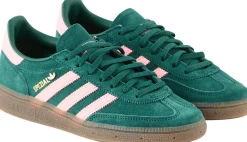 Sneaker 'Handball Spezial W' Dunkelgrün/Pink