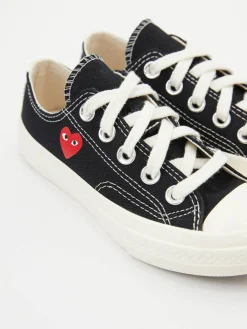 Sneaker 'Red Heart Low' Schwarz/Rot