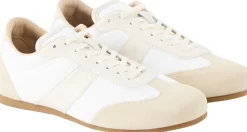 Sneaker 'Soft Runner' aus Wildleder Weiß