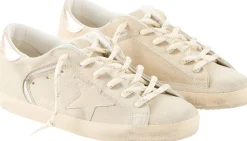 Sneaker 'Super-Star' aus Veloursleder Beige